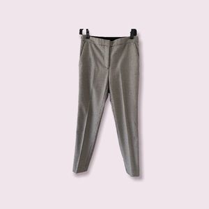 Zara jogger waist trousers with pockets size S in houndstooth print
